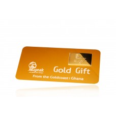 22Kt Gold Gift Card. 5g
